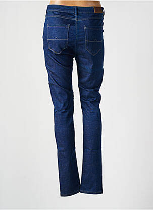 Jeans skinny tissage brut taille haute bleu DONOVAN femme