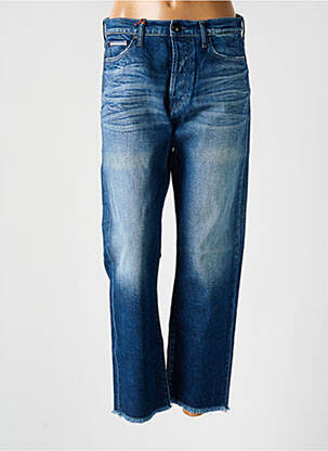 Jeans coupe droite taille normale taille normale bleu DONOVAN femme
