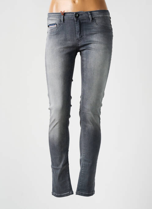 Jeans skinny gris DONOVAN pour femme