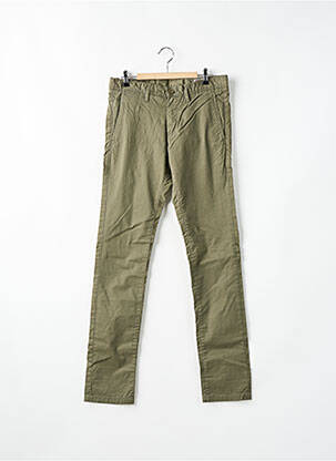 Pantalon chino taille élastique taille élastique vert TEDDY SMITH garçon