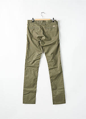 Pantalon chino taille élastique taille élastique vert TEDDY SMITH garçon