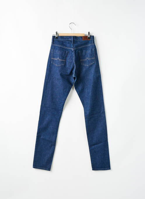 Jeans coupe slim tissage brut taille normale bleu DONOVAN homme
