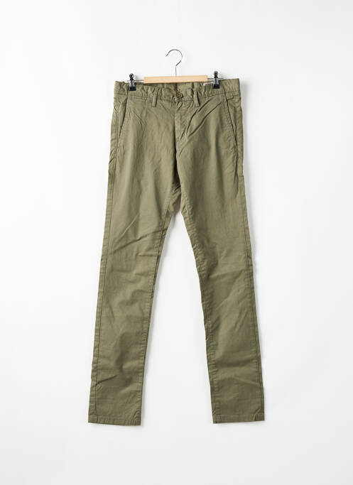 Pantalon chino vert TEDDY SMITH pour garçon