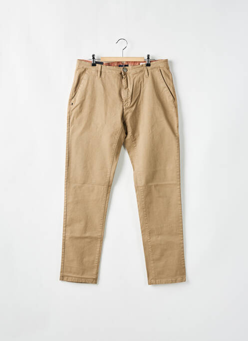 Pantalon chino beige RECYCLED ART WORLD pour homme