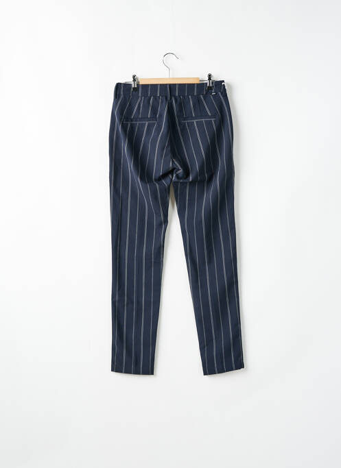 Pantalon droit bleu REIKO femme