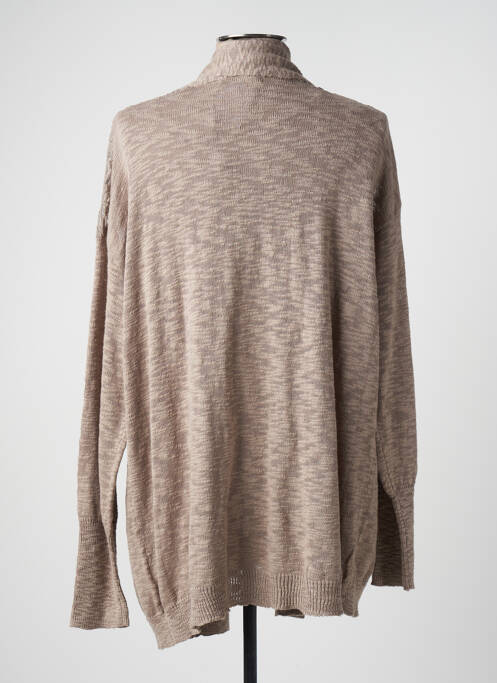 Gilet manches longues gris SANDWICH pour femme