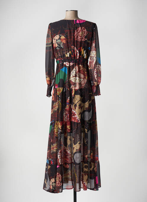 Robe longue noir DESIGUAL pour femme