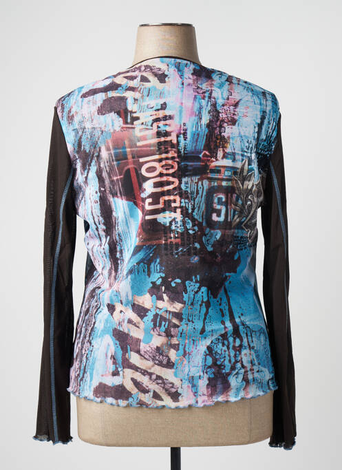 Top bleu FRED SABATIER pour femme