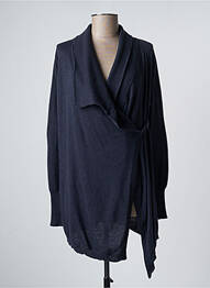 Gilet manches longues bleu SANDWICH femme