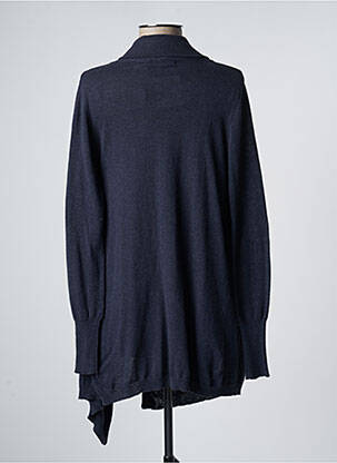 Gilet manches longues bleu SANDWICH femme