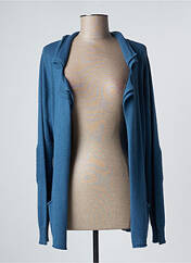 Gilet manches longues bleu YERSE pour femme seconde vue