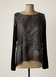T-shirt noir SANDWICH femme