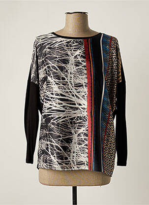 T-shirt noir FRED SABATIER femme
