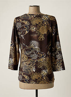 T-shirt marron GELCO femme