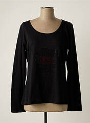 T-shirt noir LE PHARE DE LA BALEINE pour femme seconde vue