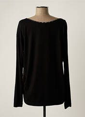 T-shirt noir SANDWICH pour femme seconde vue
