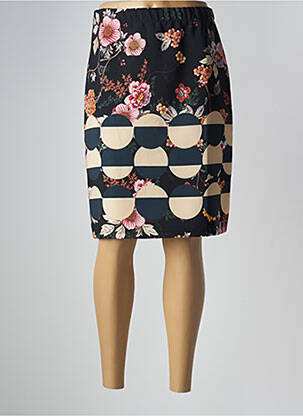 Jupe mi-longue noir FRED SABATIER femme