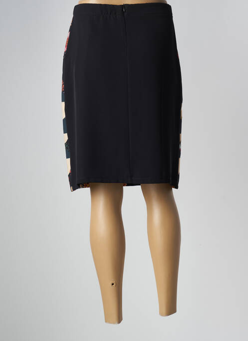 Jupe mi-longue noir FRED SABATIER pour femme
