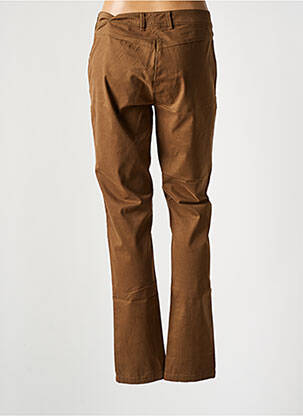 Pantalon slim stretch taille normale marron SANDWICH femme