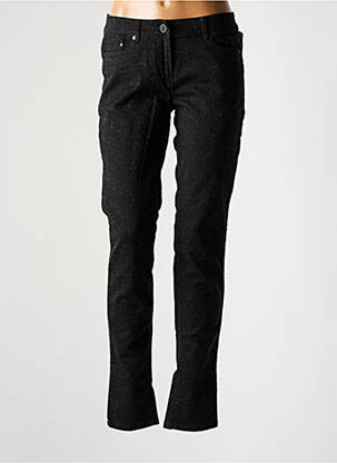 Pantalon slim stretch taille normale noir SANDWICH femme