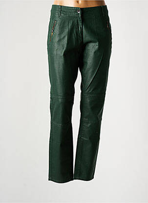 Pantalon droit stretch taille normale vert SANDWICH femme