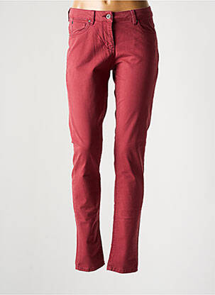 Pantalon slim stretch taille normale rose SANDWICH femme