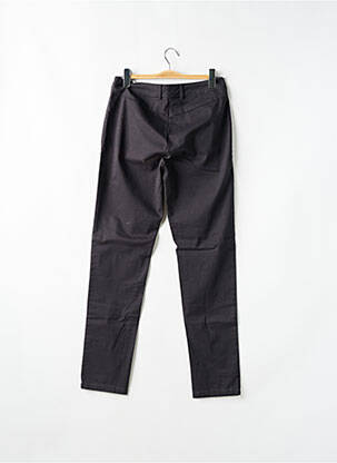 Pantalon slim tissage popeline taille normale gris SANDWICH femme