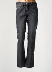 Jeans coupe slim gris SANDWICH pour femme seconde vue