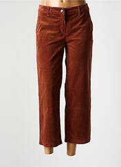 Pantalon 7/8 marron ANNA MONTANA pour femme seconde vue