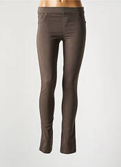 Pantalon slim gris YERSE pour femme seconde vue