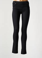 Pantalon slim noir YERSE pour femme seconde vue