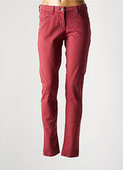 Pantalon slim rose SANDWICH pour femme seconde vue