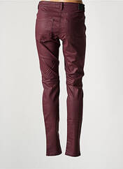 Pantalon slim rouge SANDWICH pour femme seconde vue