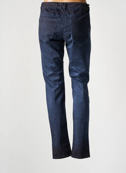 Pantalon slim bleu SANDWICH pour femme
