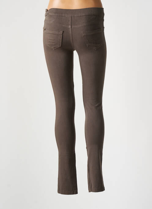 Pantalon slim gris YERSE pour femme