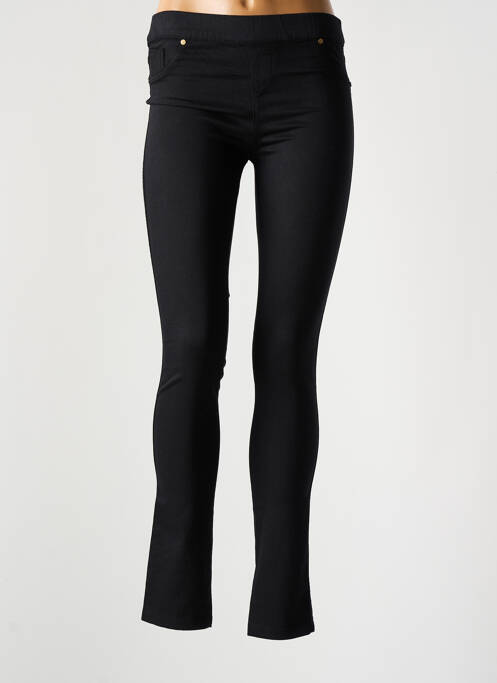 Pantalon slim noir YERSE pour femme