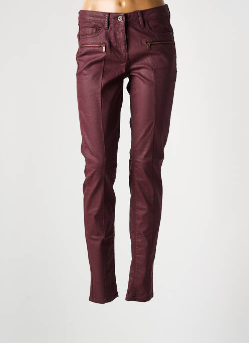 Pantalon slim rouge SANDWICH pour femme