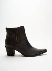 Bottines/Boots marron UN MATIN D'ETE pour femme seconde vue