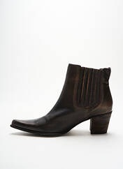 Bottines/Boots marron UN MATIN D'ETE pour femme seconde vue