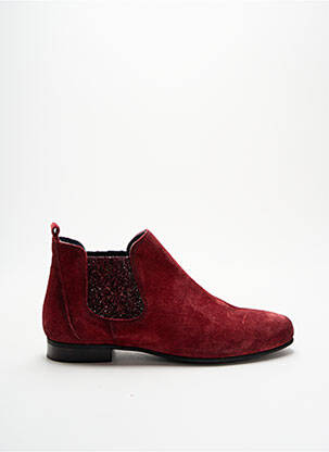 Bottines/Boots rouge PINTO DI BLU pour femme