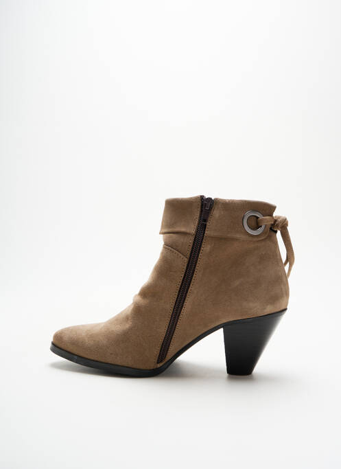 Bottines/Boots marron REGARD pour femme
