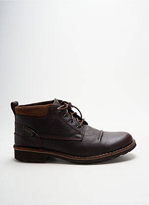 Bottines/Boots marron CLARKS pour homme