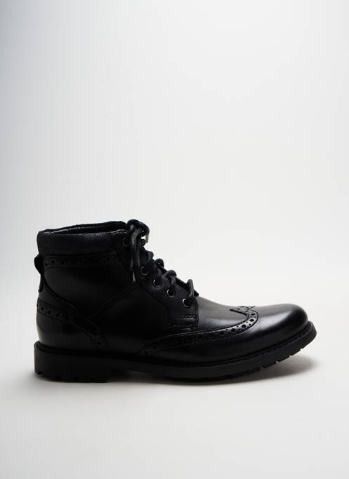 Bottines/Boots noir CLARKS pour homme