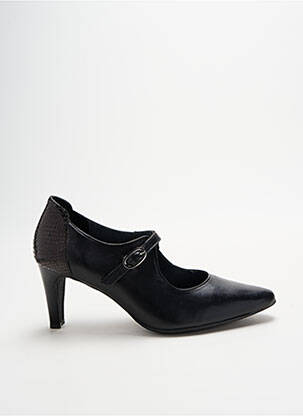 Escarpins fermeture boucle(s) talon de 4 à 6cm noir J.METAYER femme