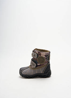 Bottines/boots fermeture scratch bout rond gris PRIMIGI garçon
