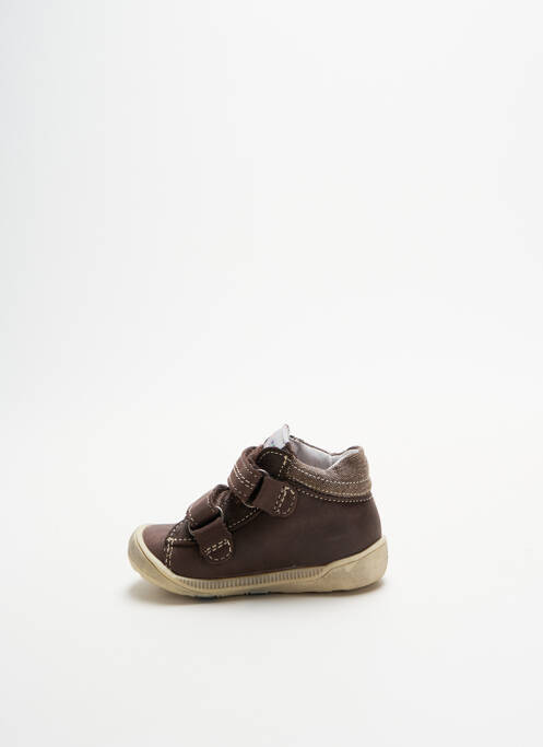 Baskets marron BABYBOTTE pour garçon