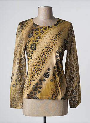 T-shirt manches longues manches longues beige FINETTE femme