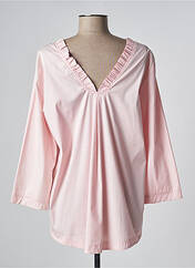 Blouse rose SEE THE MOON pour femme seconde vue