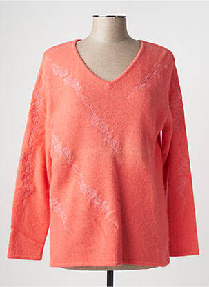 Pull rose WOANS pour femme