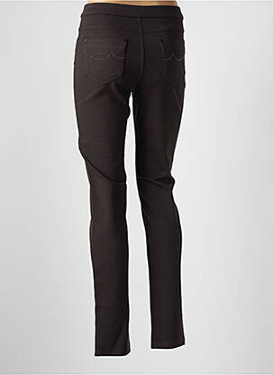 Pantalon slim stretch taille haute vert BARILOCHE femme